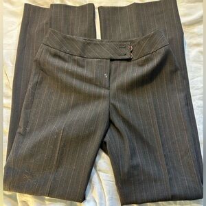 Classiques Entier Black Pinstripe Trousers